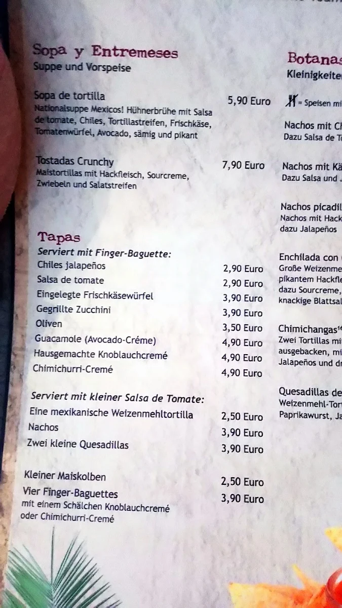 Speisekarte photo 1