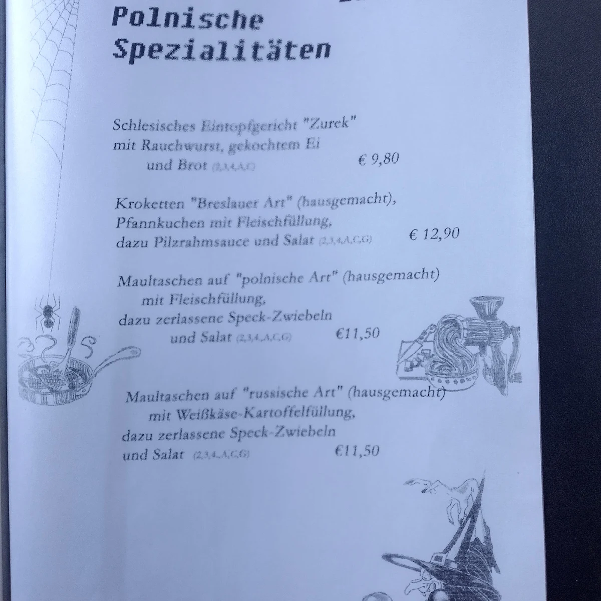 Speisekarte photo 7