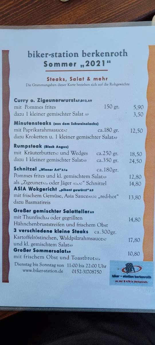 Speisekarte photo 2
