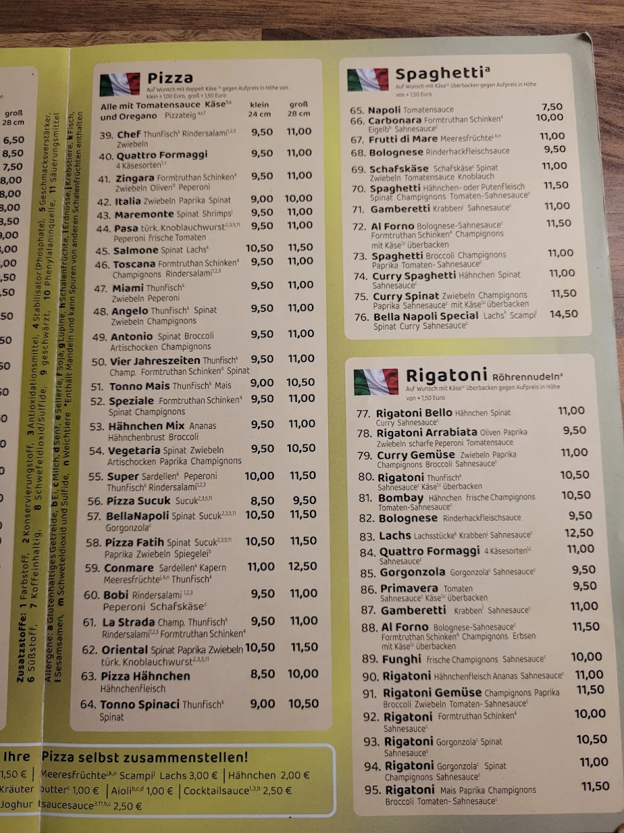 Speisekarte photo 2