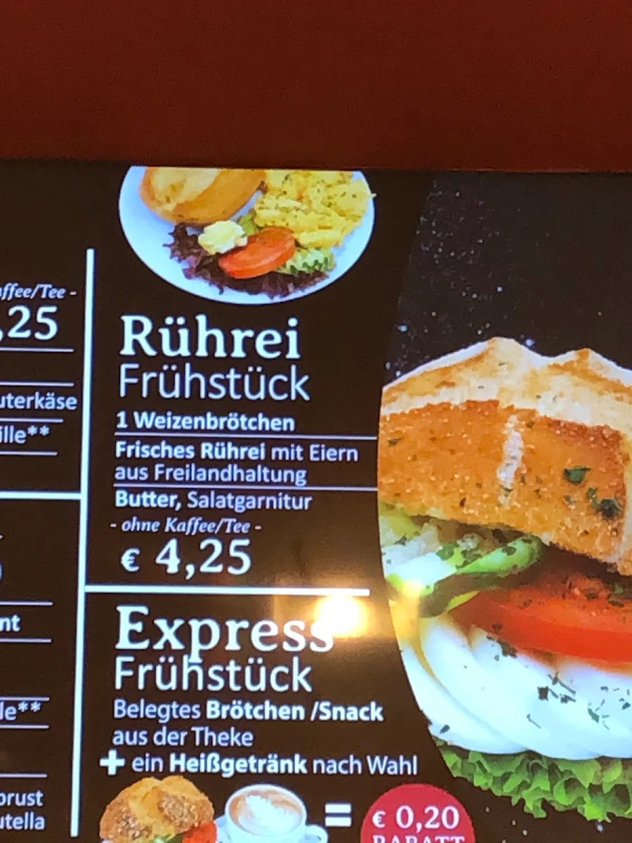 Speisekarte photo 1