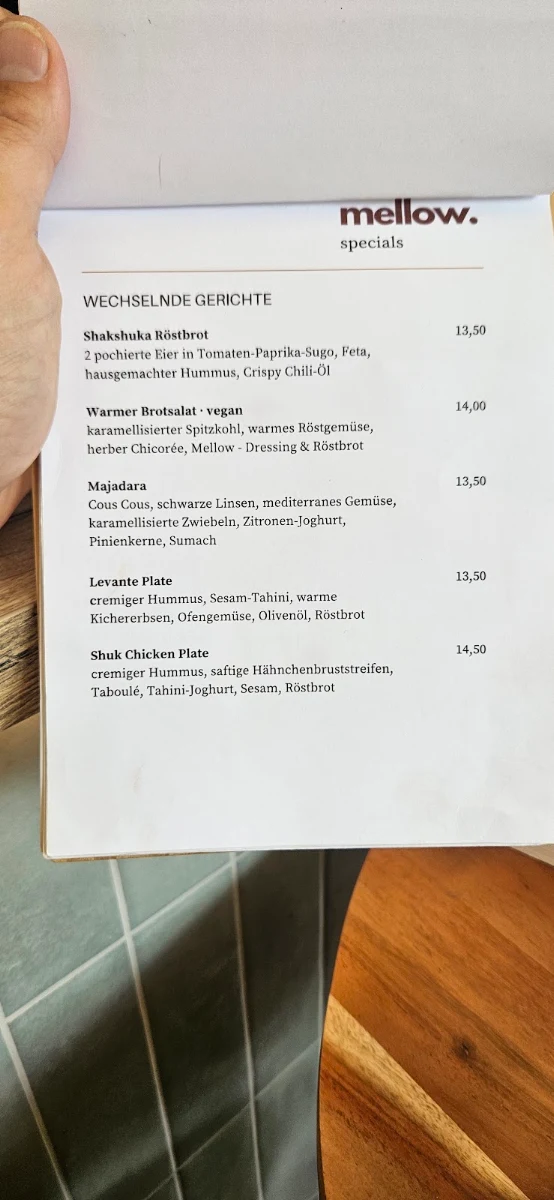 Speisekarte photo 5