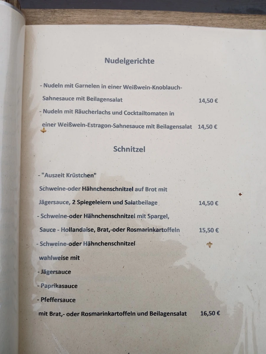 Speisekarte photo 3