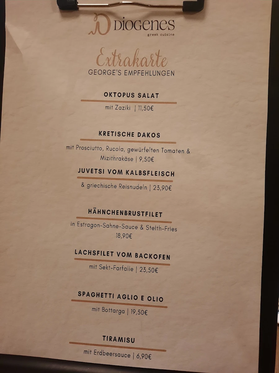 Speisekarte photo 1