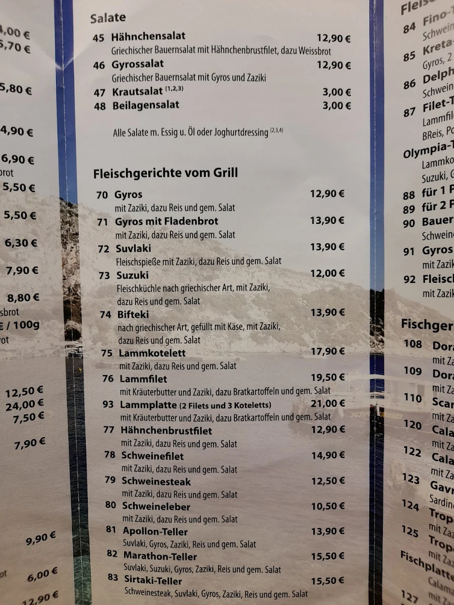 Speisekarte photo 3