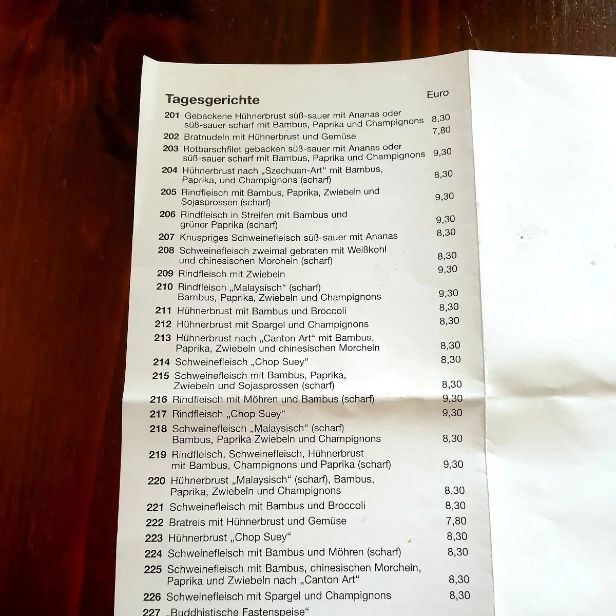 Speisekarte photo 10