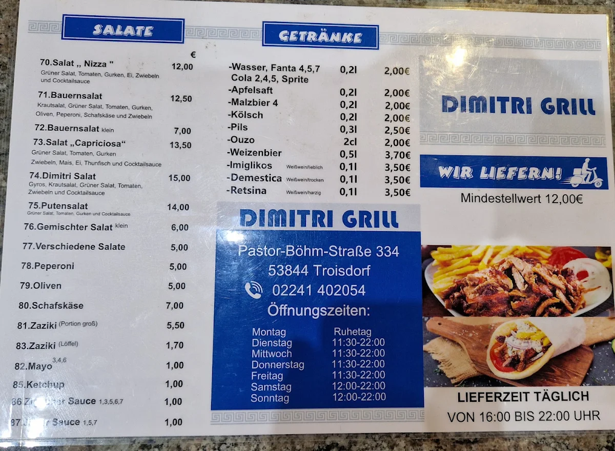 Speisekarte photo 2