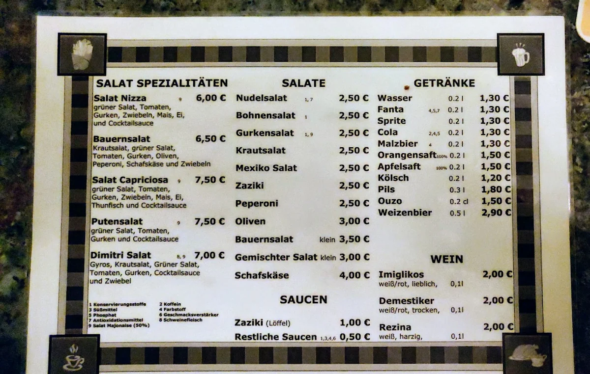 Speisekarte photo 7