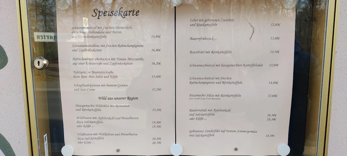 Speisekarte photo 1