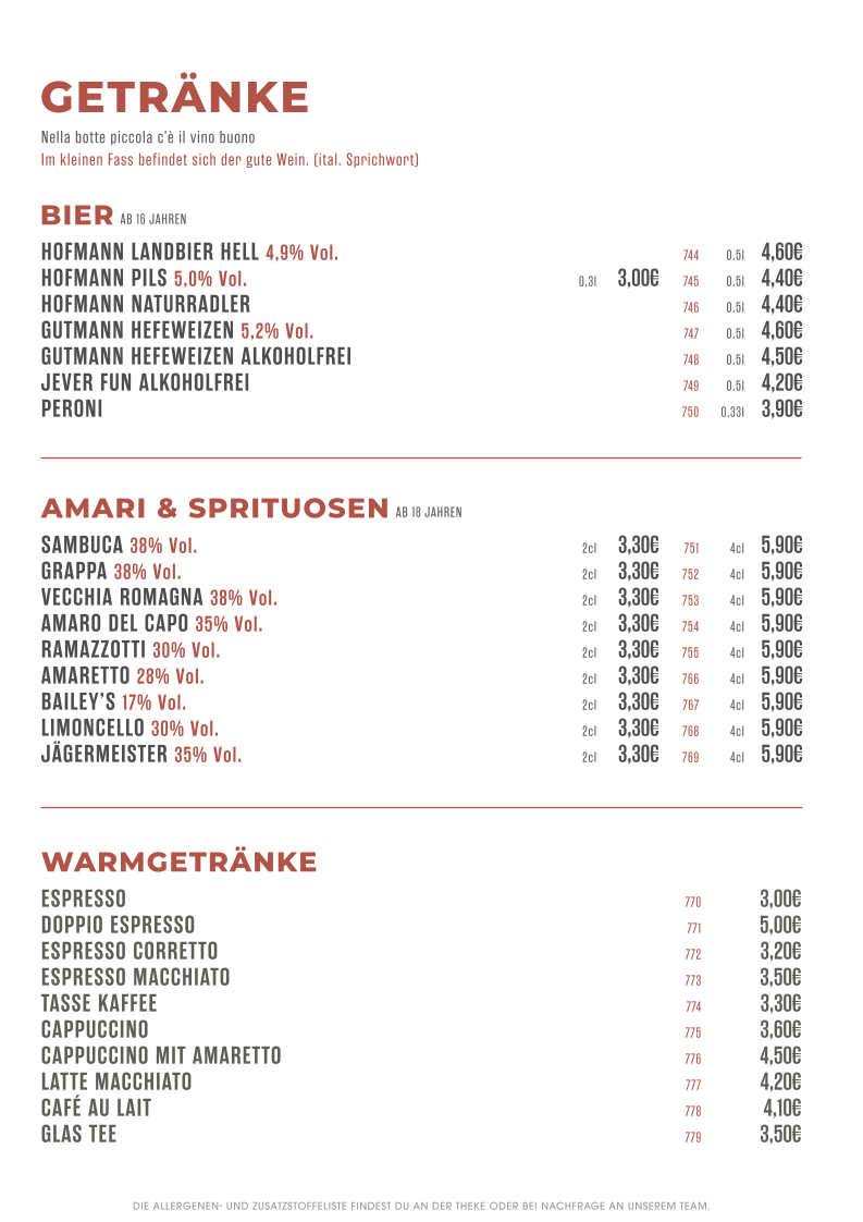 Speisekarte photo 7