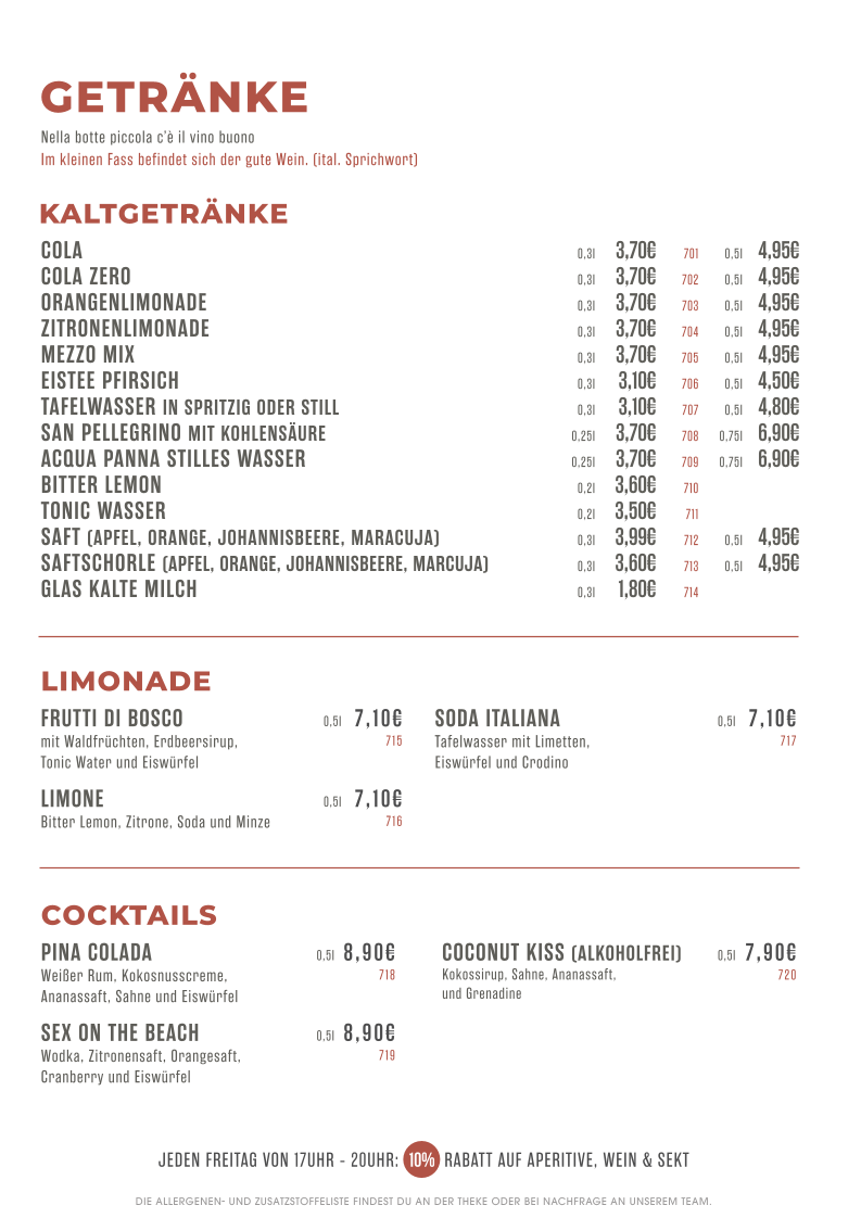 Speisekarte photo 9