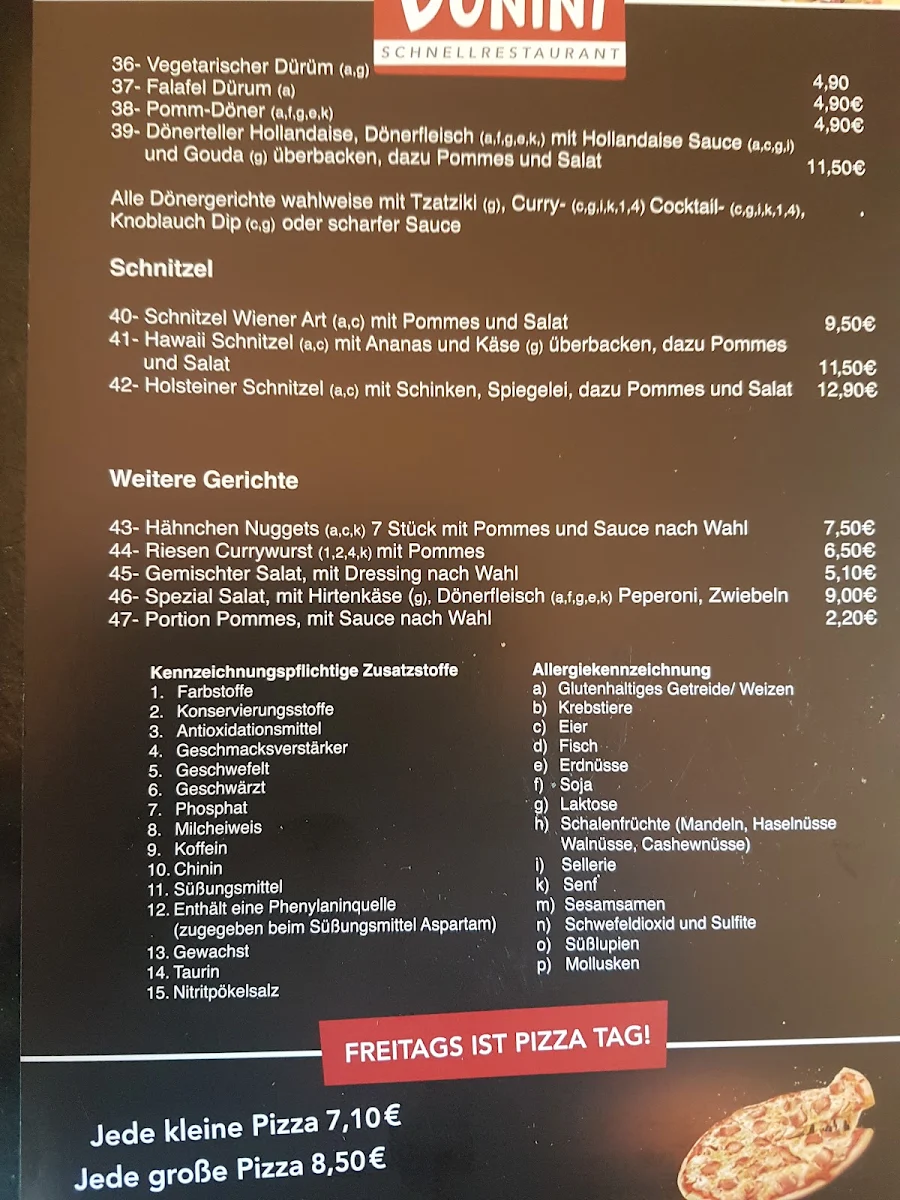 Speisekarte photo 2