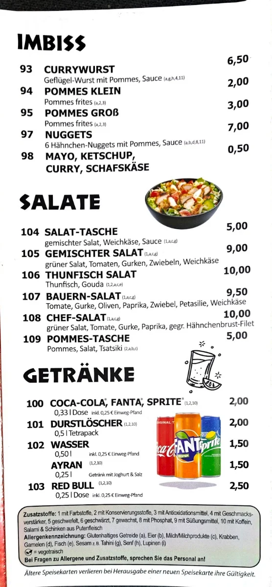 Speisekarte photo 4