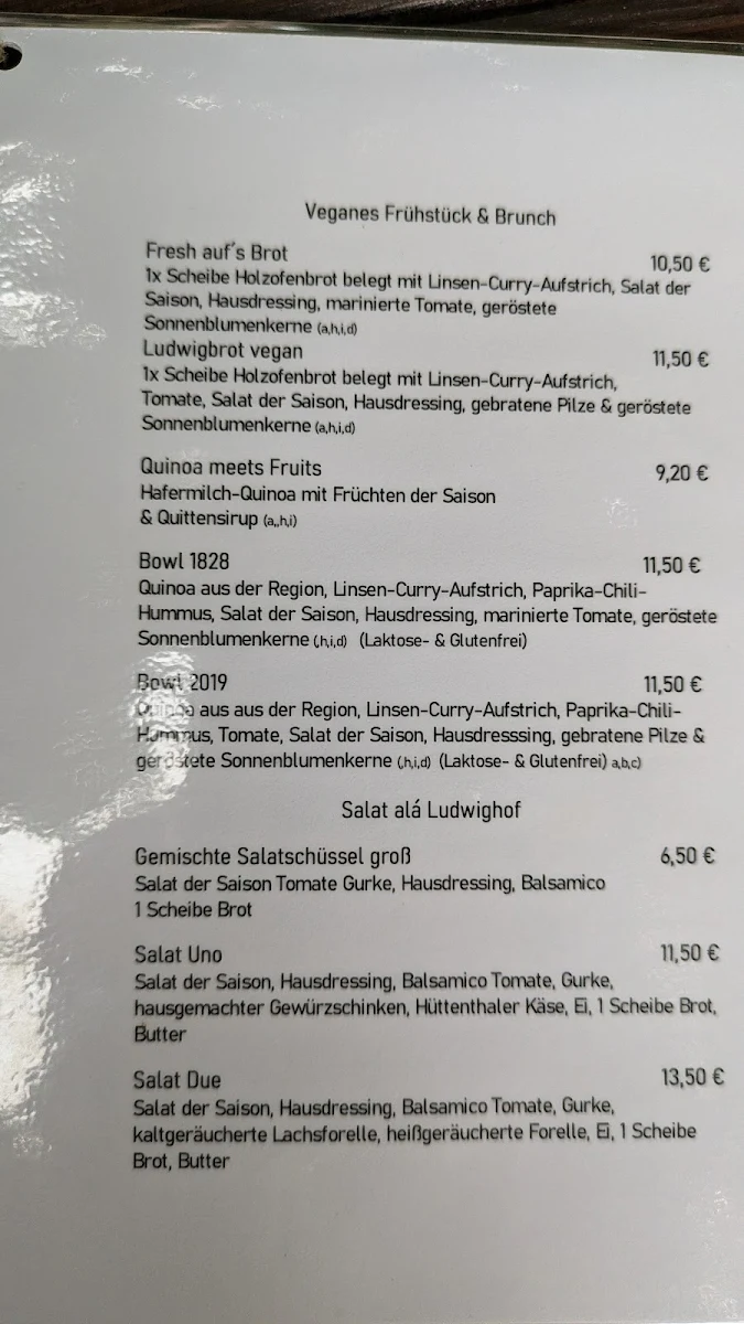 Speisekarte photo 2