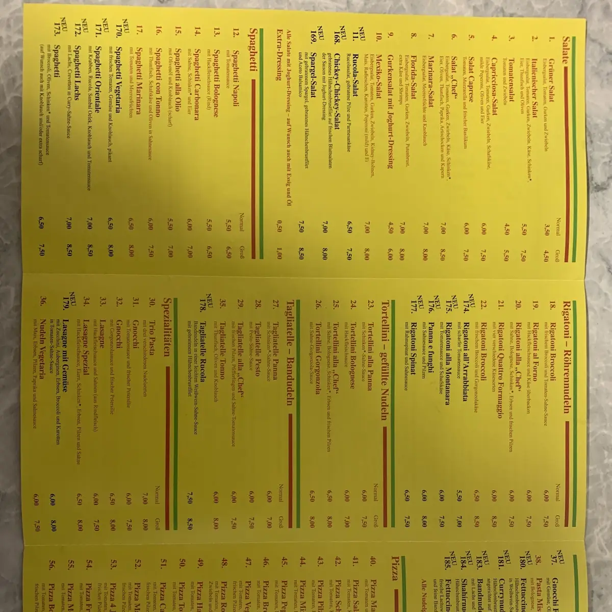 Speisekarte photo 3