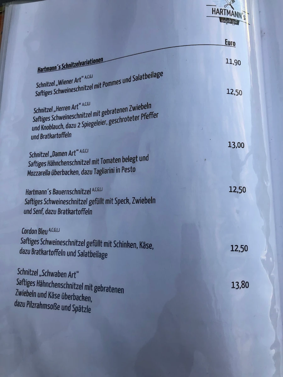 Speisekarte photo 1