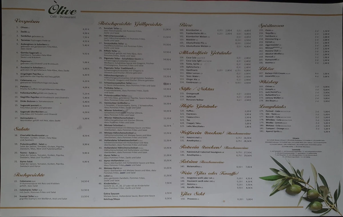 Speisekarte photo 2