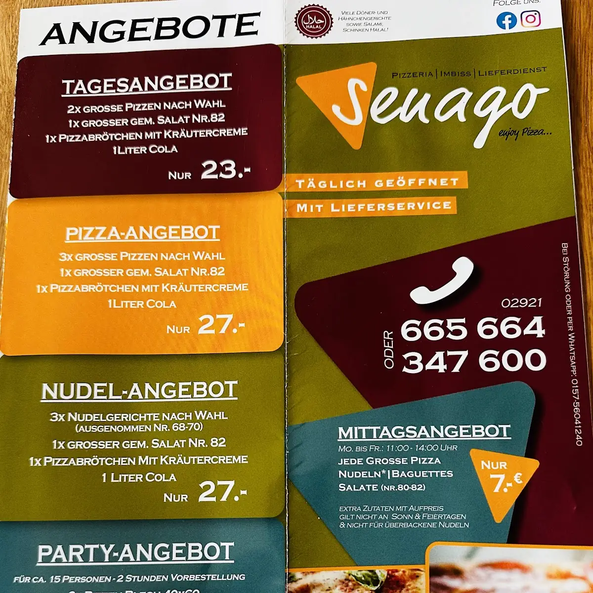 Speisekarte photo 4