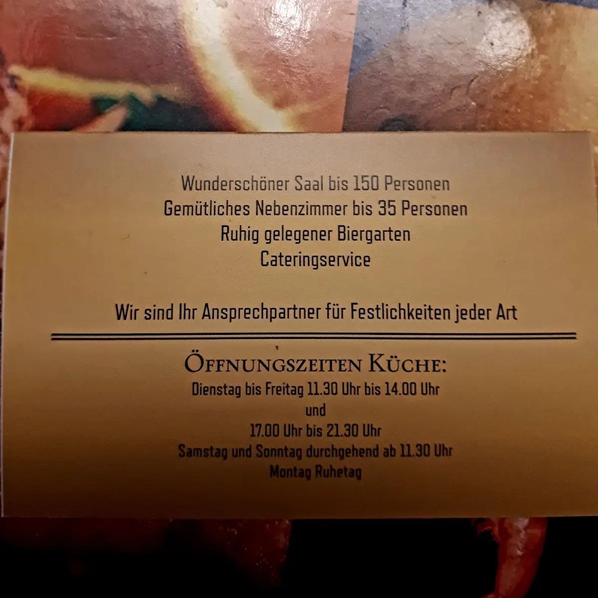 Speisekarte photo 6