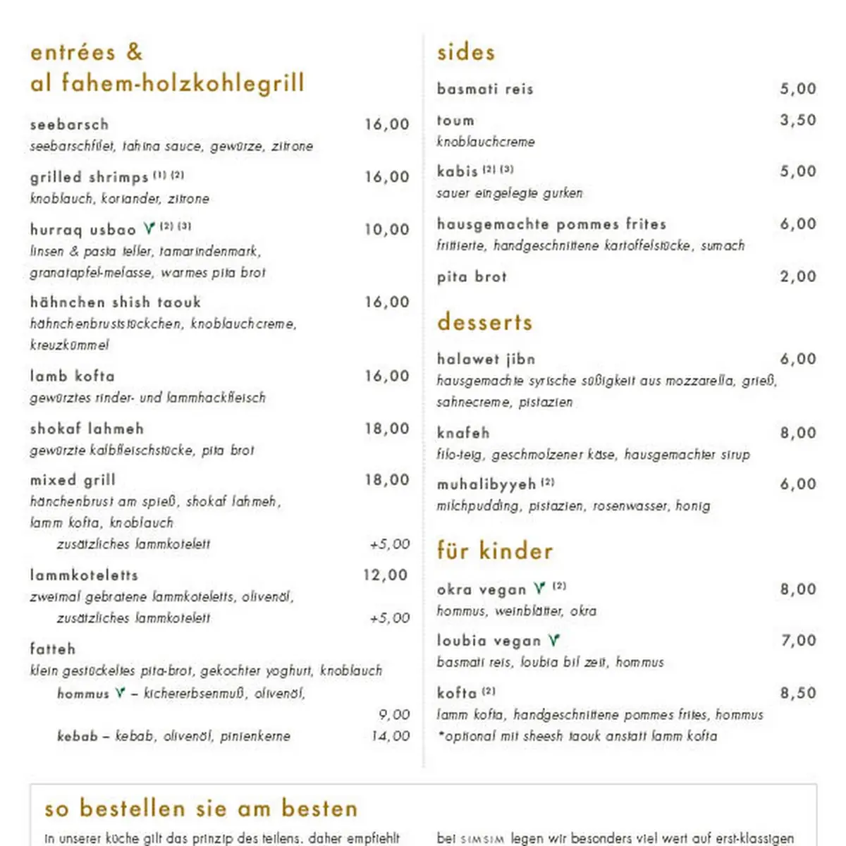 Speisekarte photo 4
