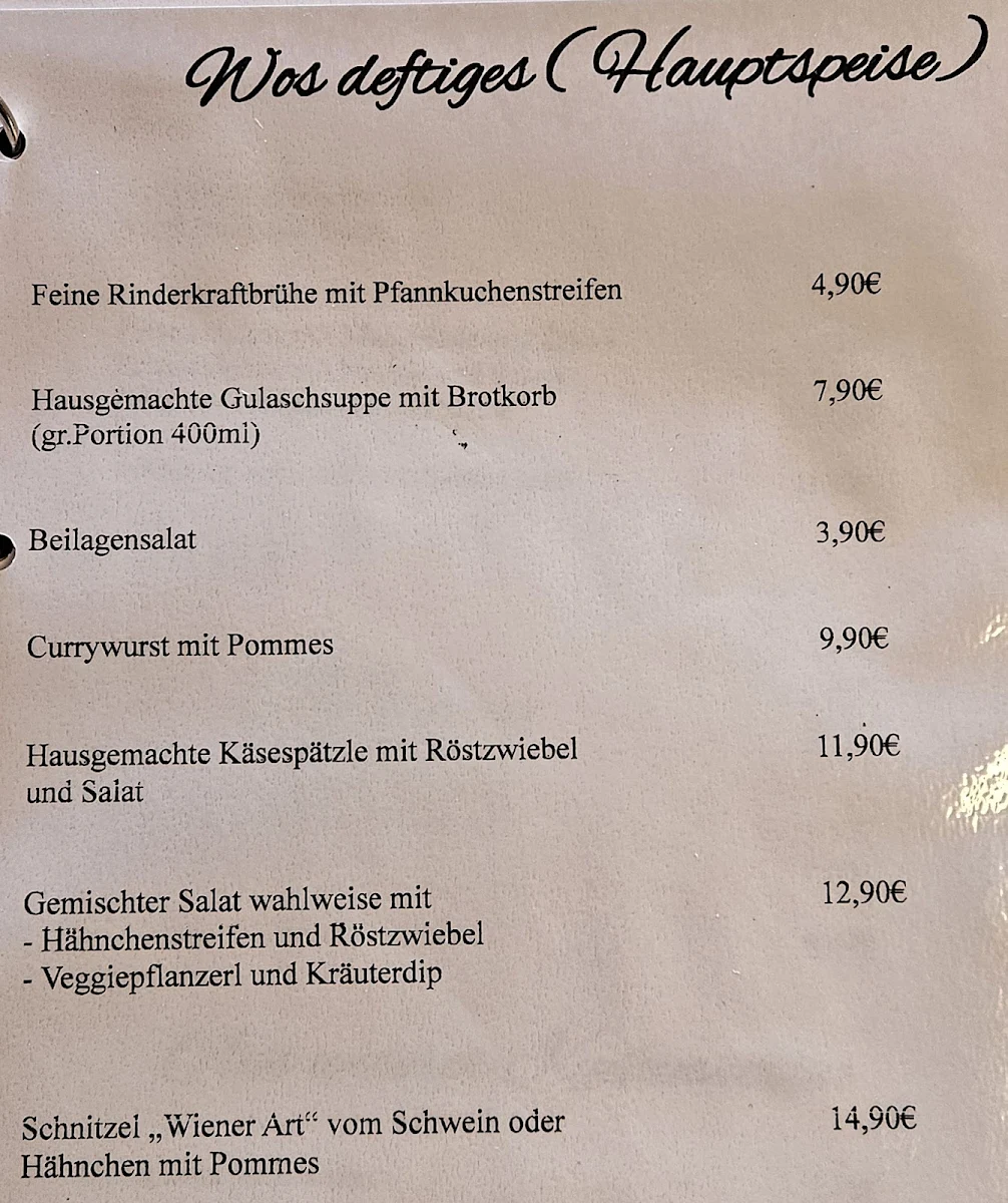 Speisekarte photo 3