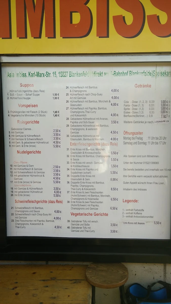 Speisekarte photo 10