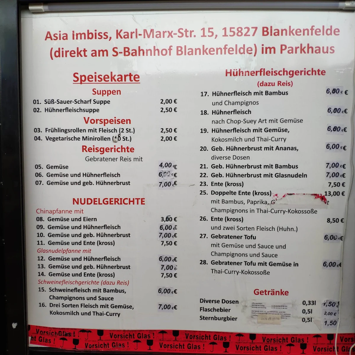 Speisekarte photo 6