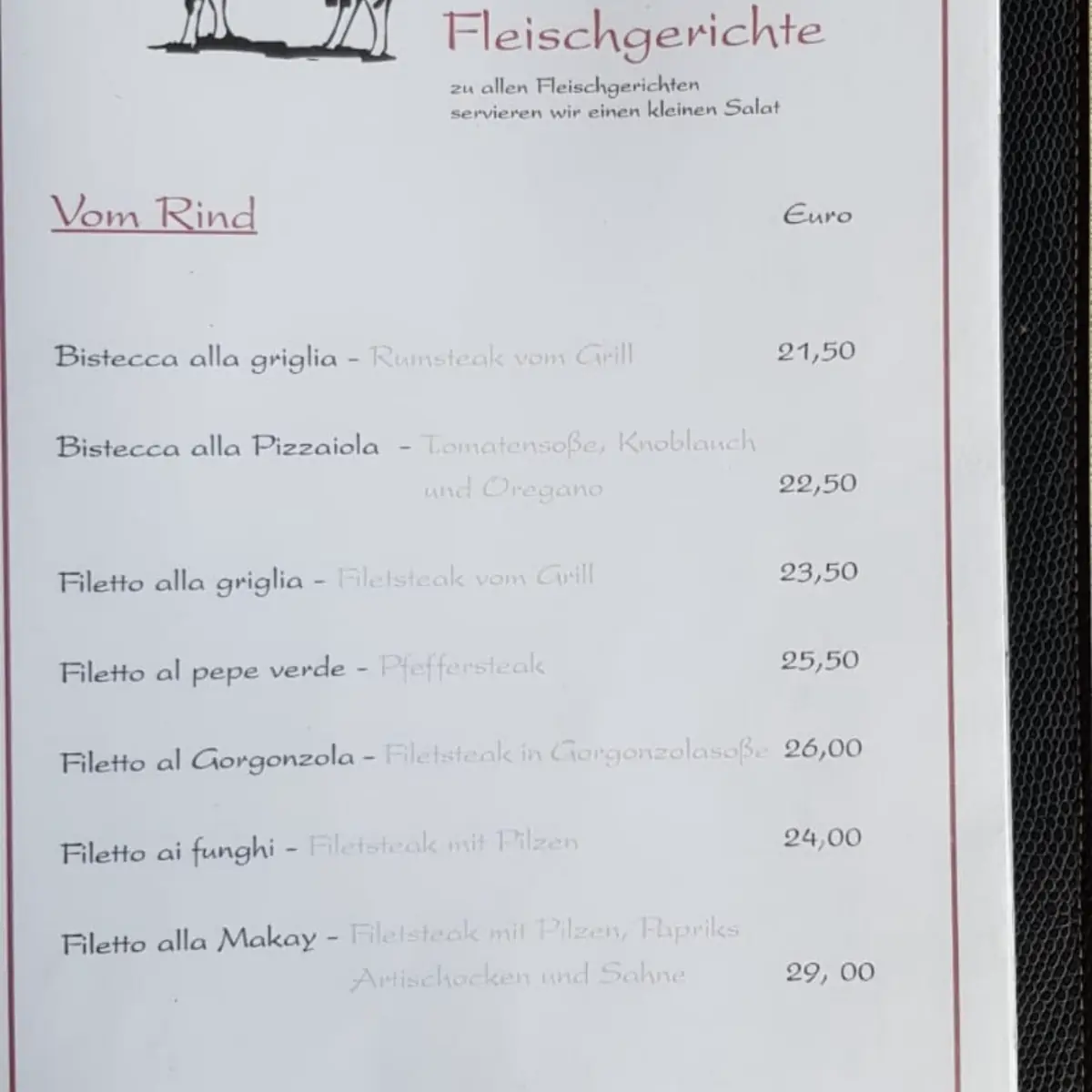 Speisekarte photo 3