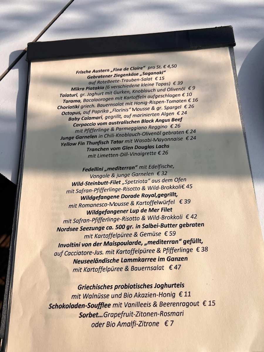 Speisekarte photo 1