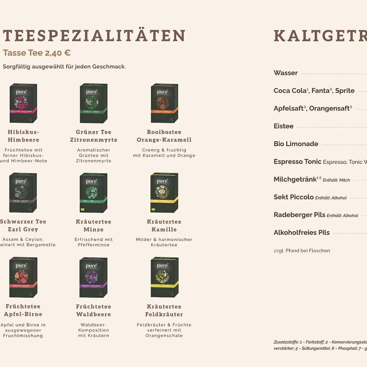 Speisekarte photo 4