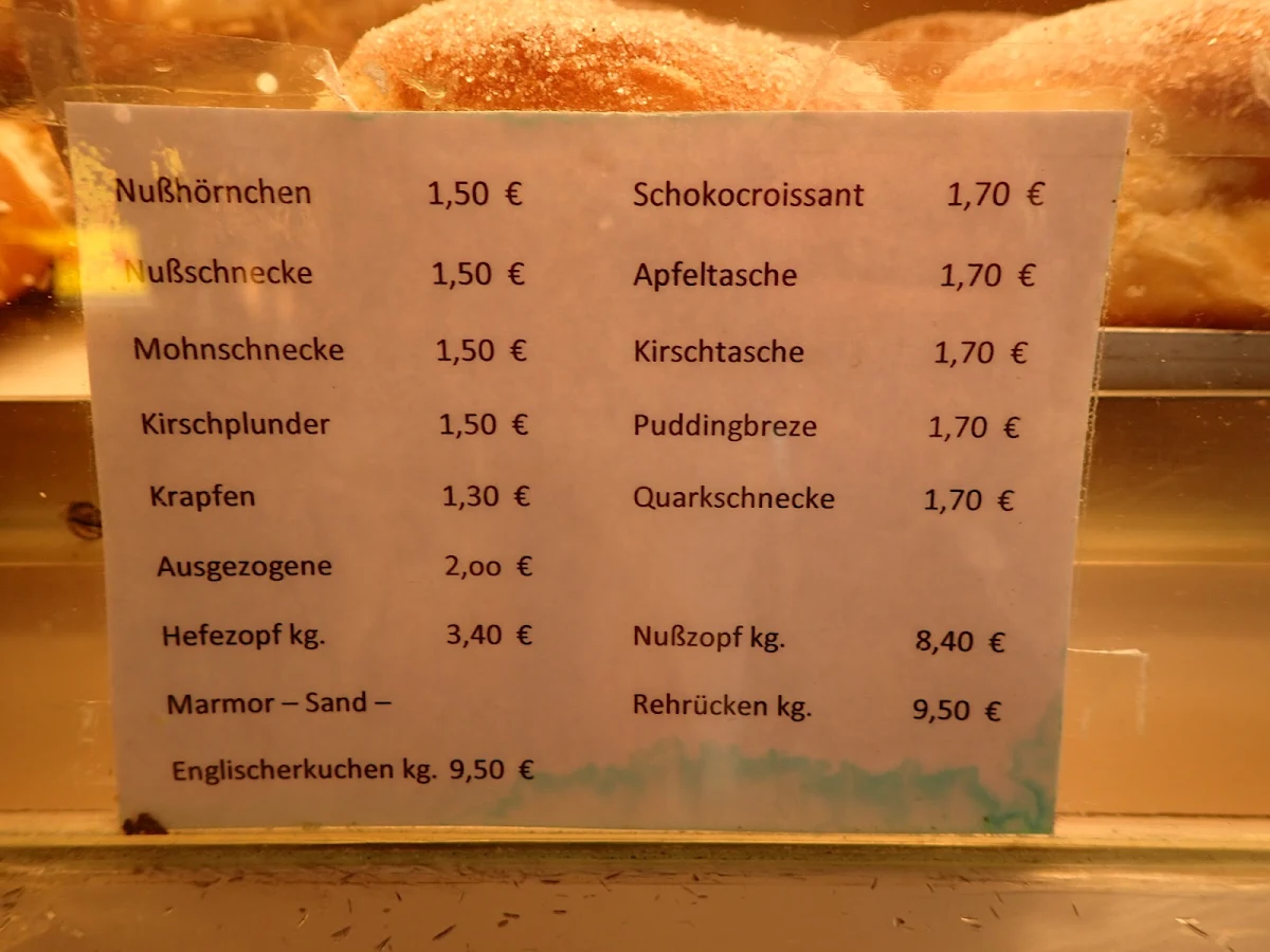 Speisekarte photo 2