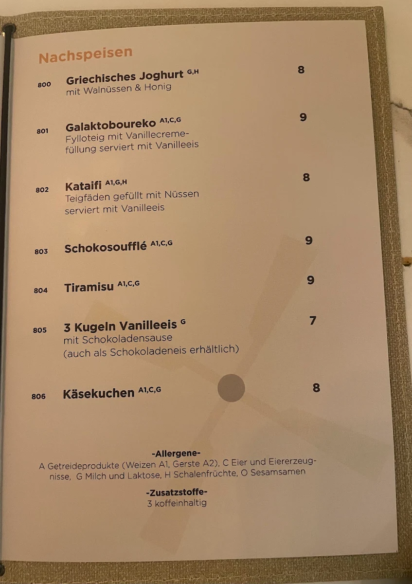 Speisekarte photo 2