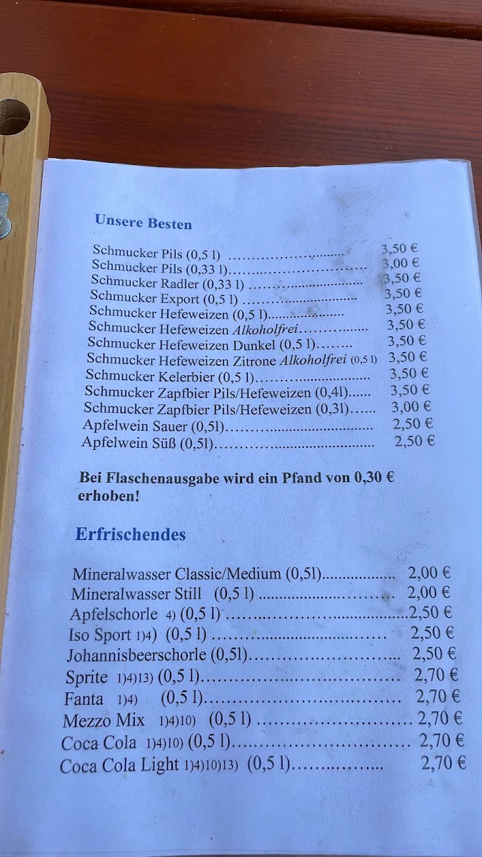 Speisekarte photo 2