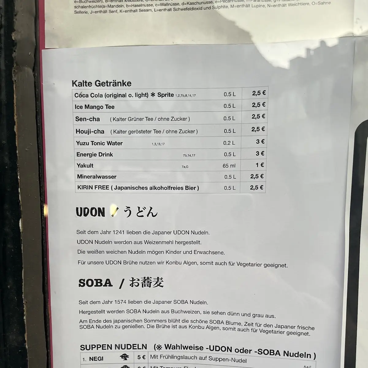 Speisekarte photo 3