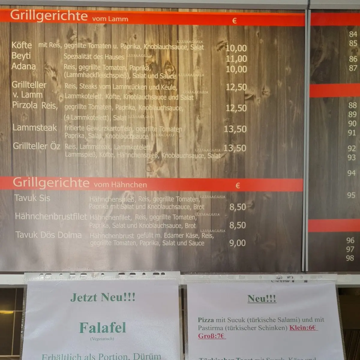 Speisekarte photo 6