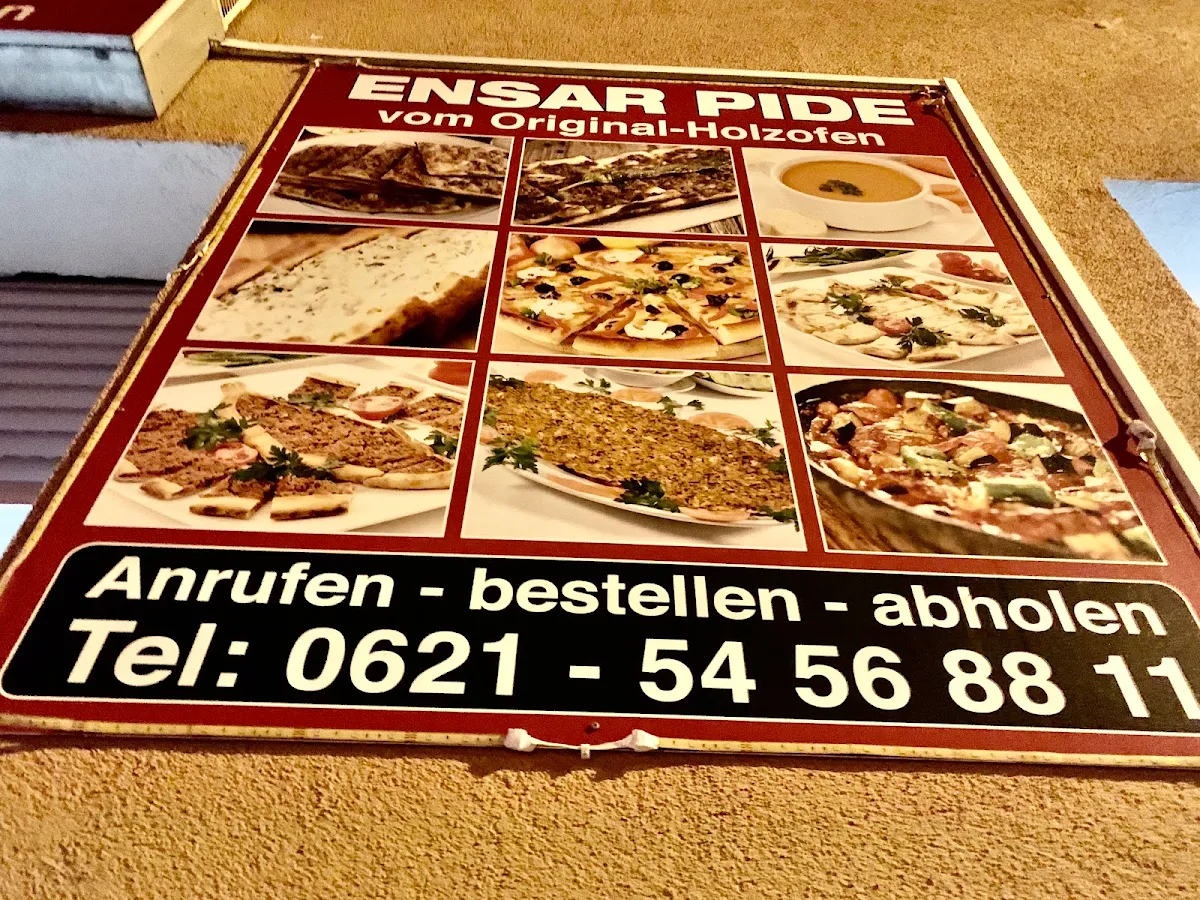 Speisekarte, Ensar Pide