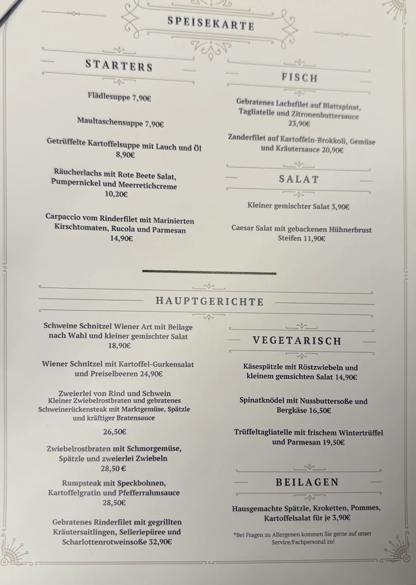Speisekarte photo 4