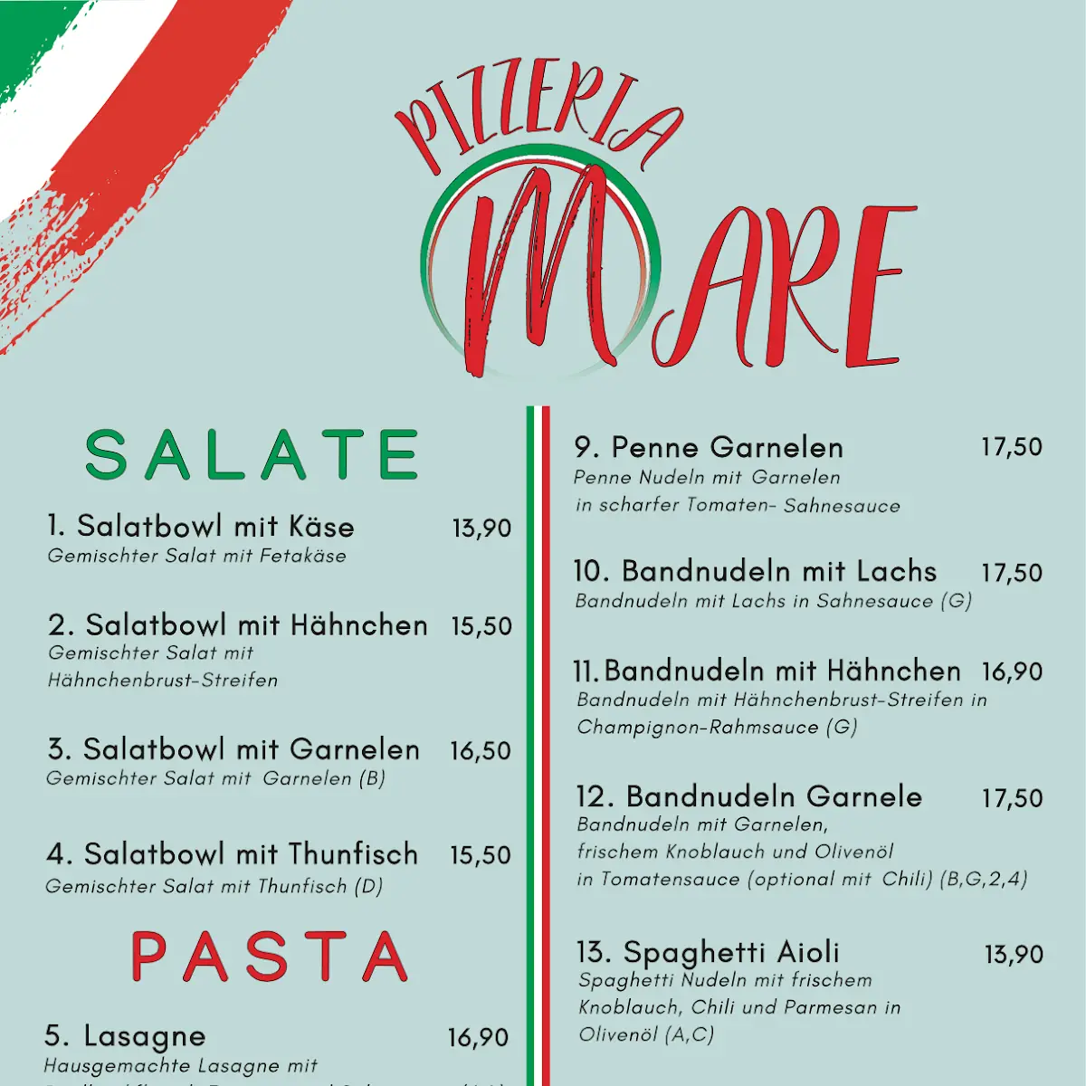 Speisekarte photo 1
