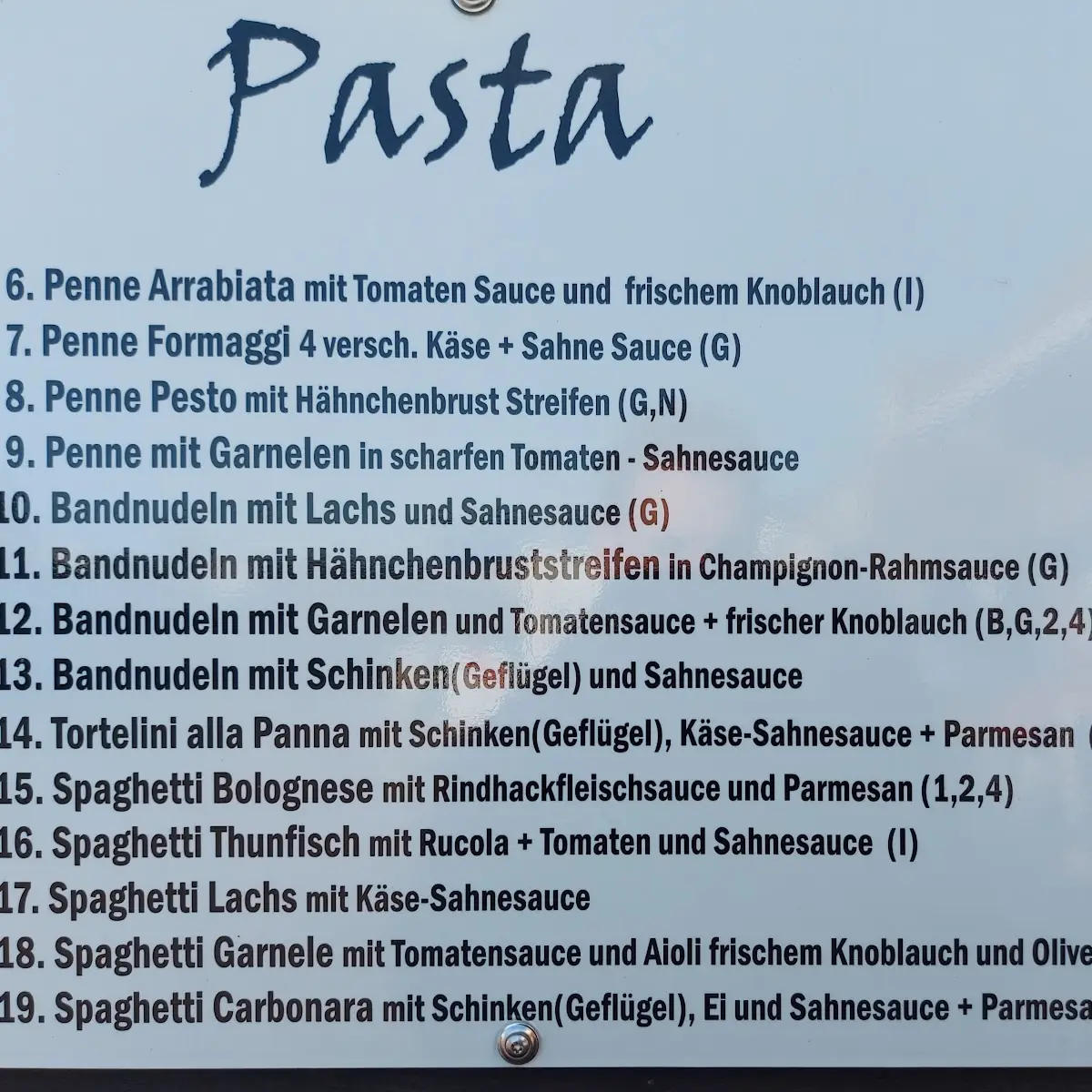Speisekarte photo 4