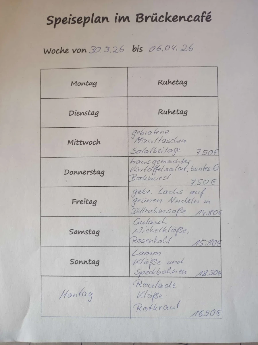 Speisekarte photo 1