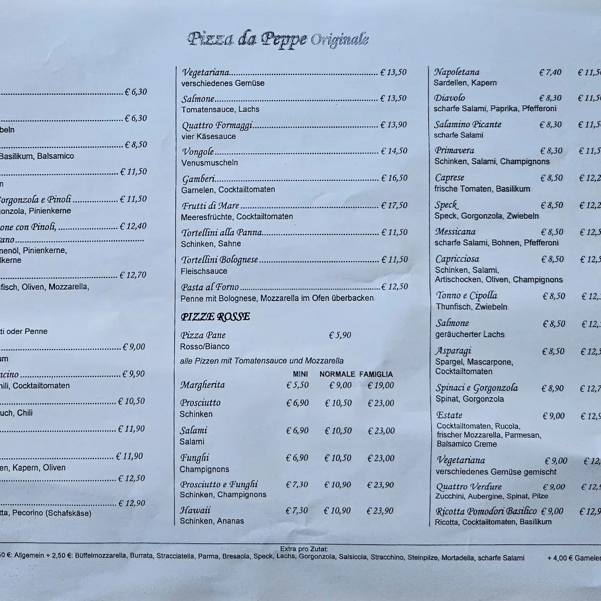 Speisekarte photo 3