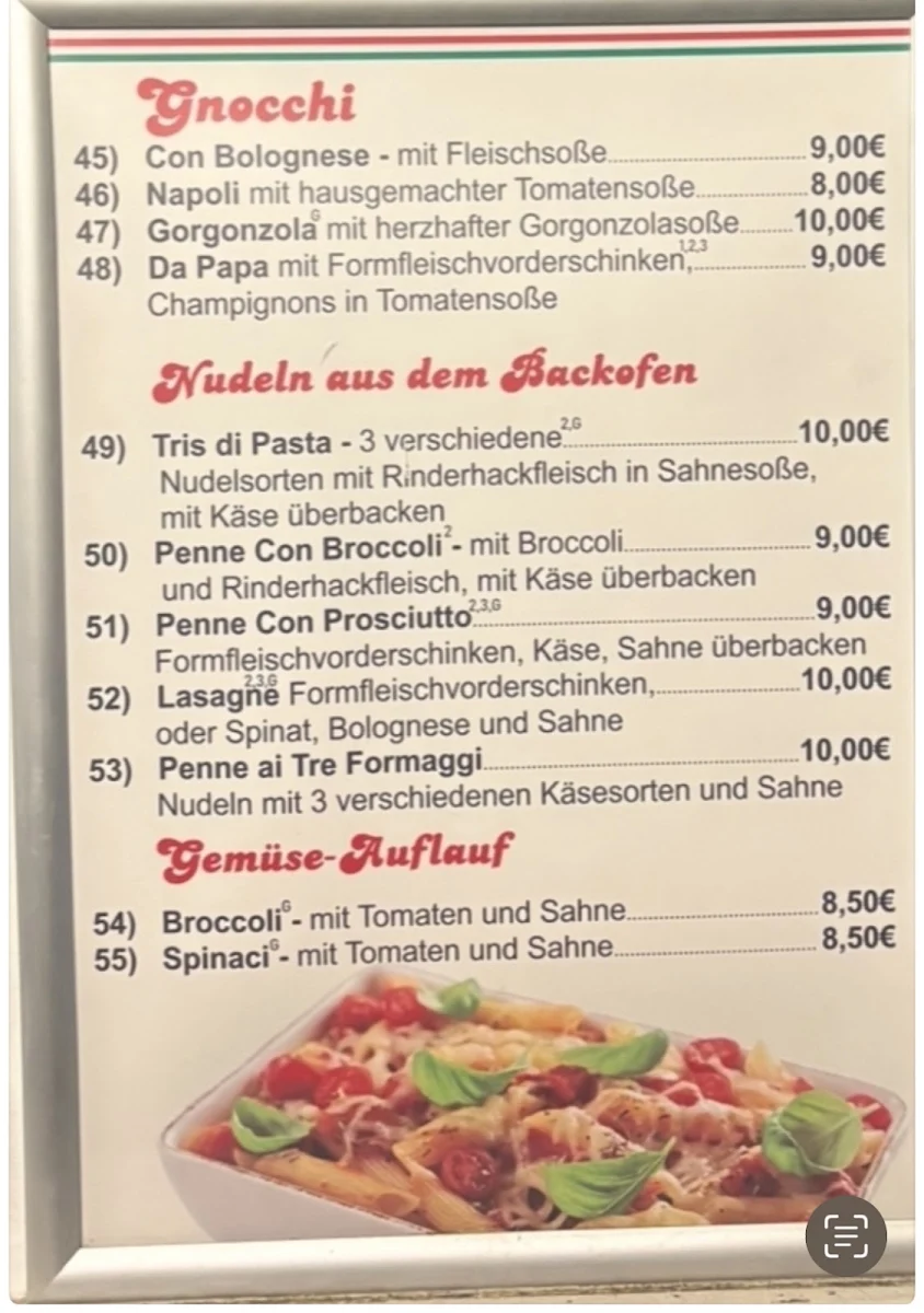 Speisekarte photo 1