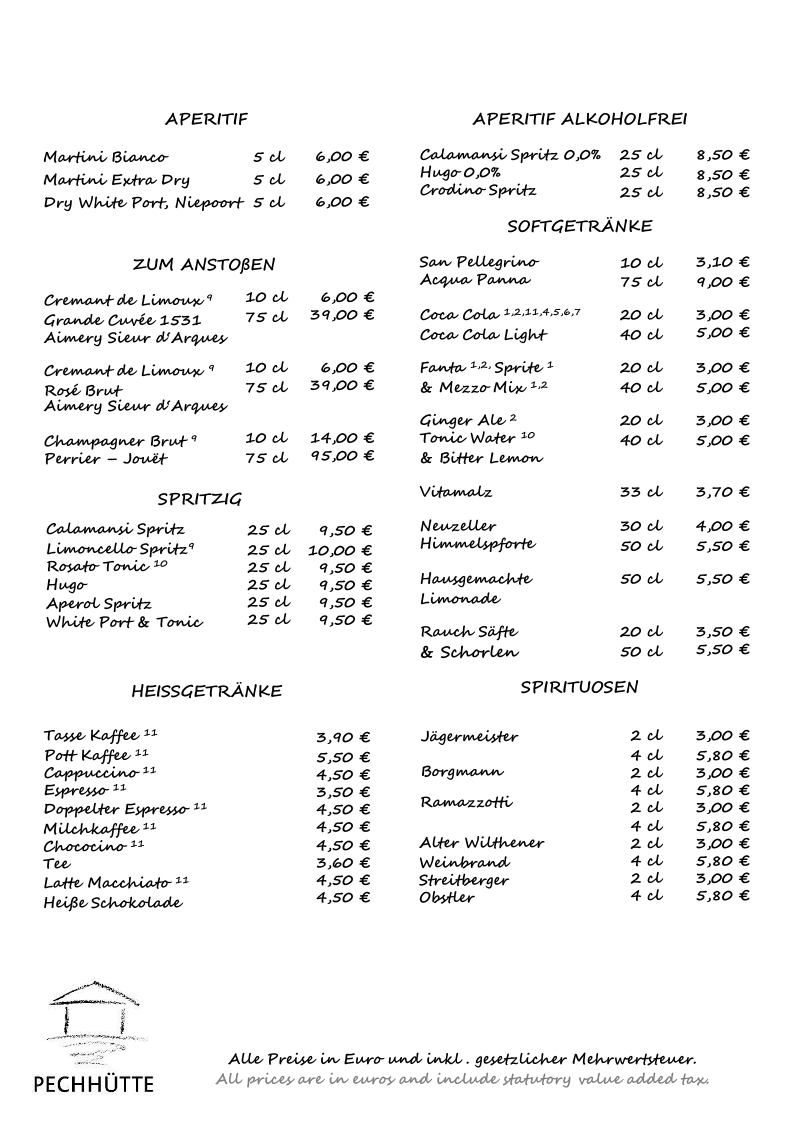 Speisekarte photo 2