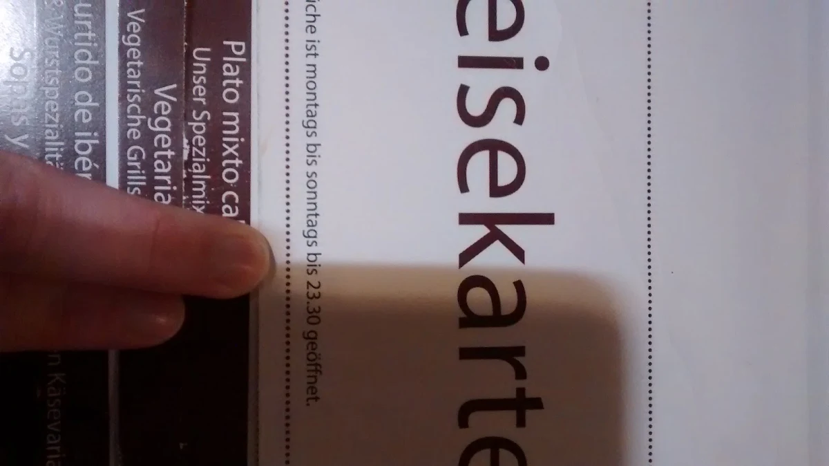 Speisekarte photo 5