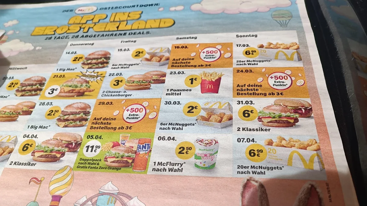 Speisekarte photo 1