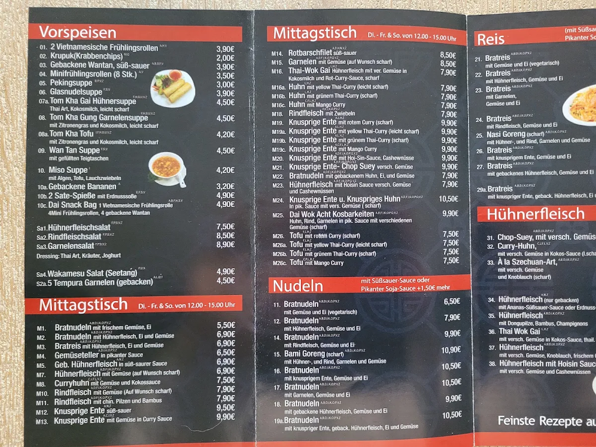 Speisekarte photo 3