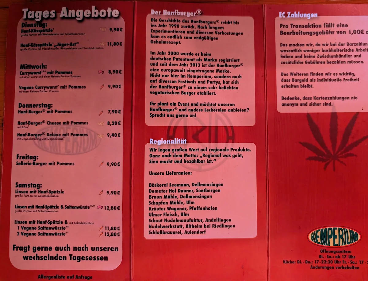 Speisekarte photo 1