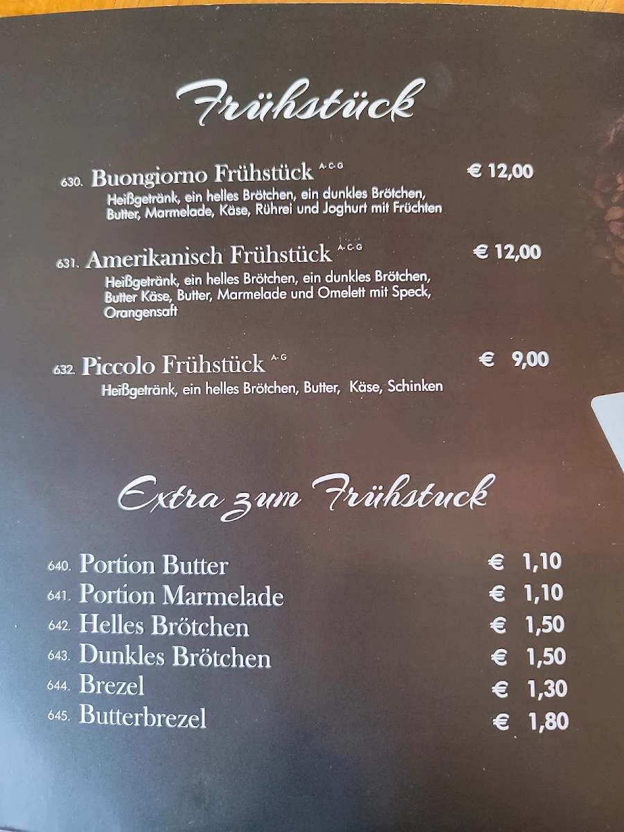 Speisekarte photo 2