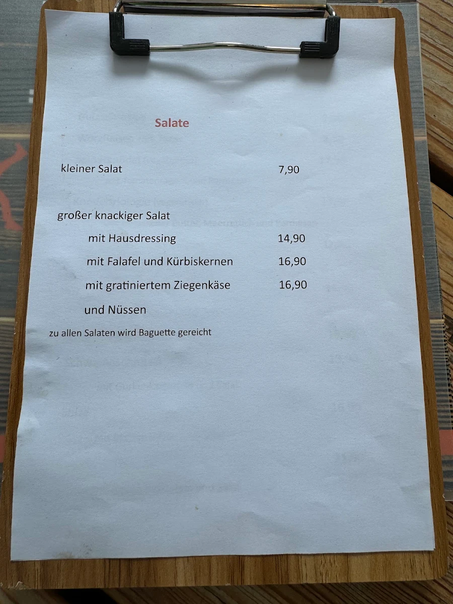 Speisekarte photo 3
