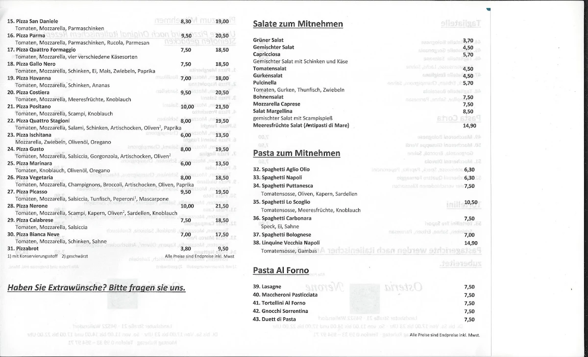 Speisekarte photo 4